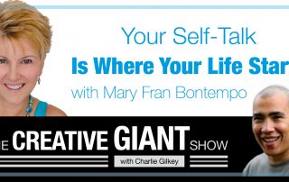 Mary Fran Bontempo on Creative Giant Show with Charles Gilkey